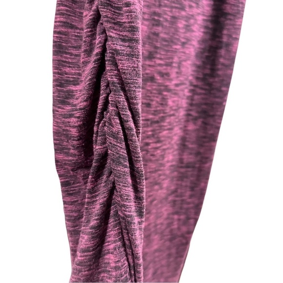 Liz Lange Maternity Sleeveless Purple Midi Dress Jersey Stretch Comfy - Picture 7 of 11